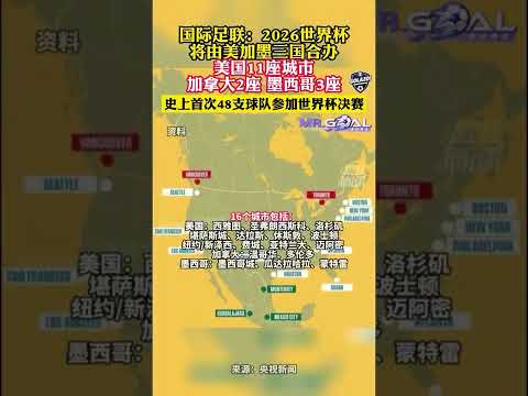 2026世界杯多少个队