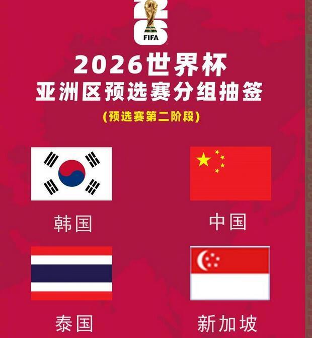 2026世界杯预选赛程表