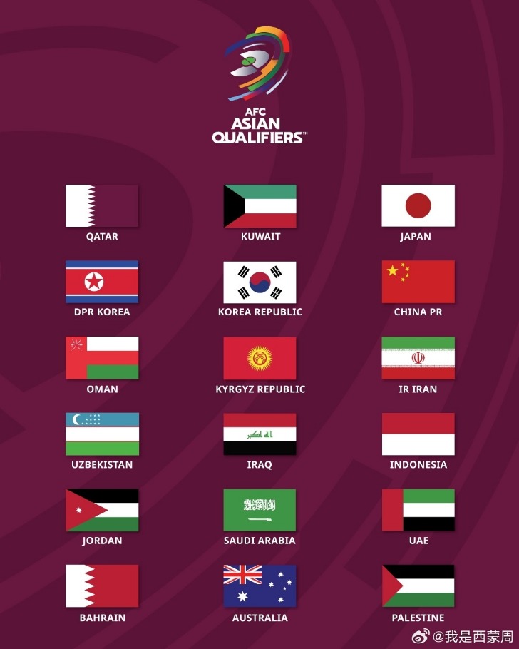 2026年世界杯亚洲出线球队