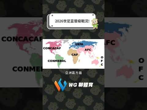 2026世界杯48队分布